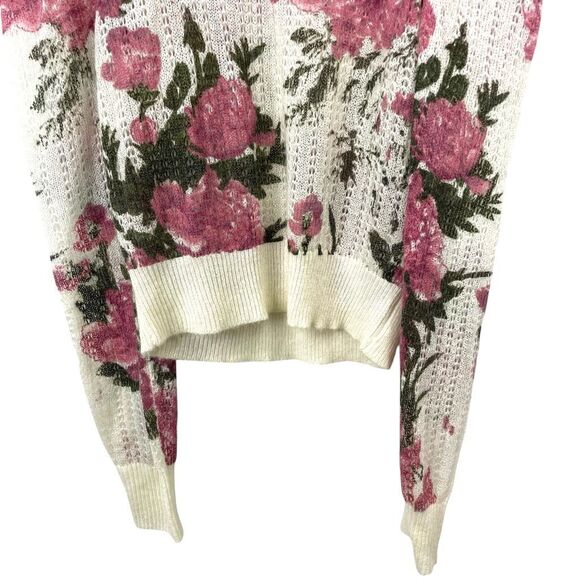 ANOTHER LOVE Kailyn sweater in la rose Size XS wool mohair acrylic blend boho - Picture 7 of 12